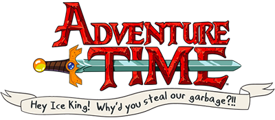 Adventure Time: Hey Ice King title screen for Nintendo DS